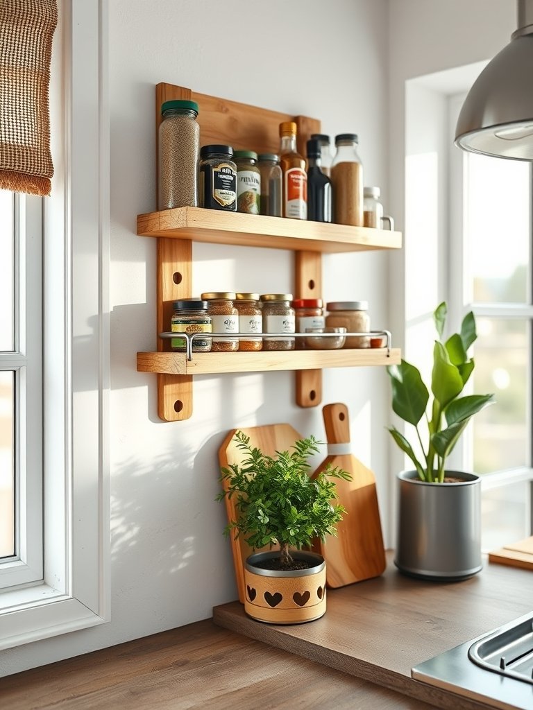 Mount Spice Racks on Walls