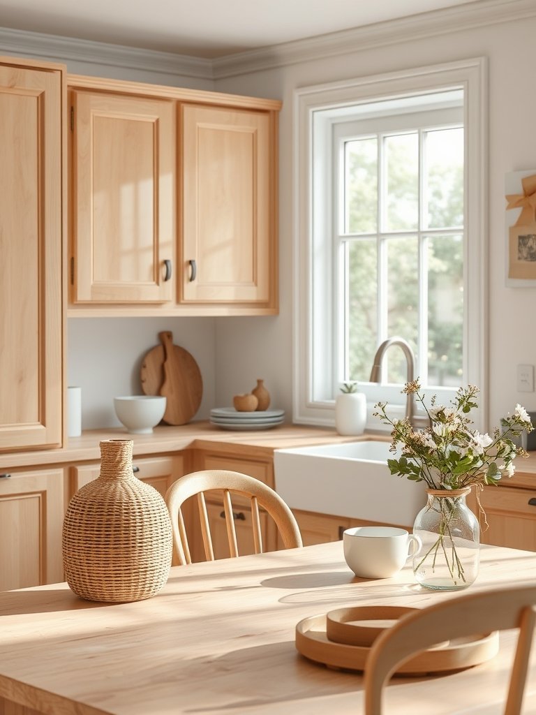 Natural Wood Plus Painted Frames