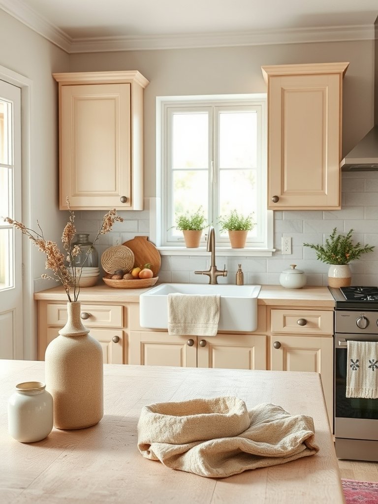 Oatmeal Finishes for Rustic Charm