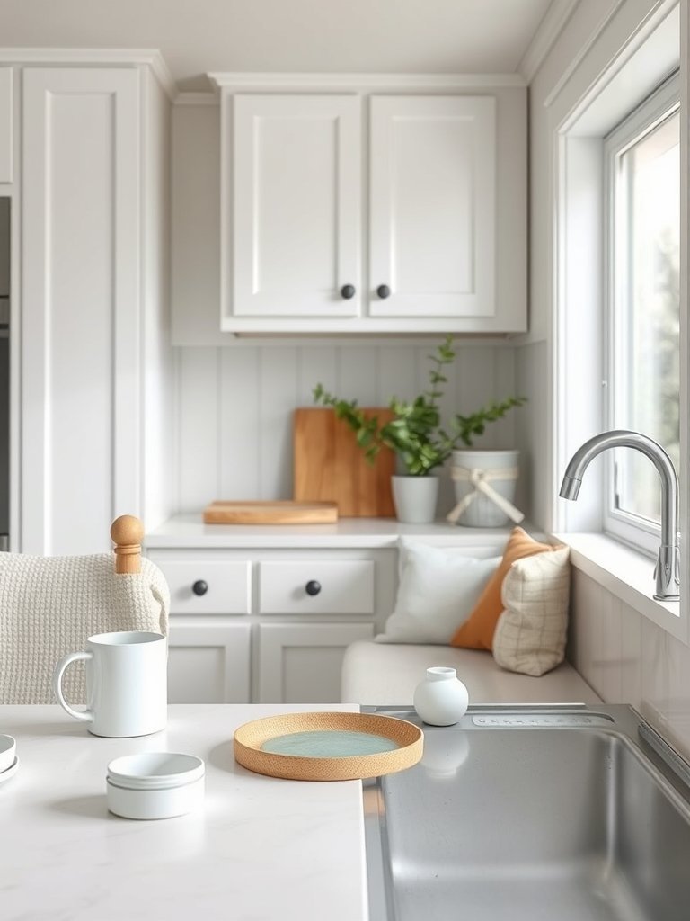 Paint Frames A Crisp White Color