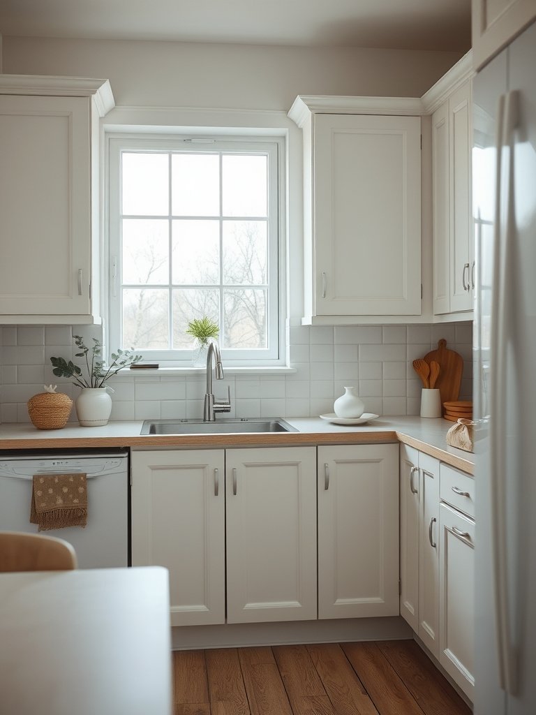 Paint Your Old Cabinets White