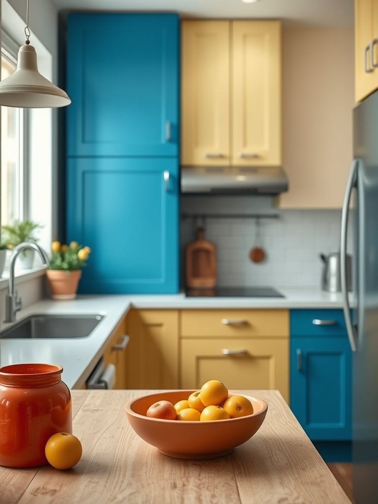Primary Colors In The Kitchen