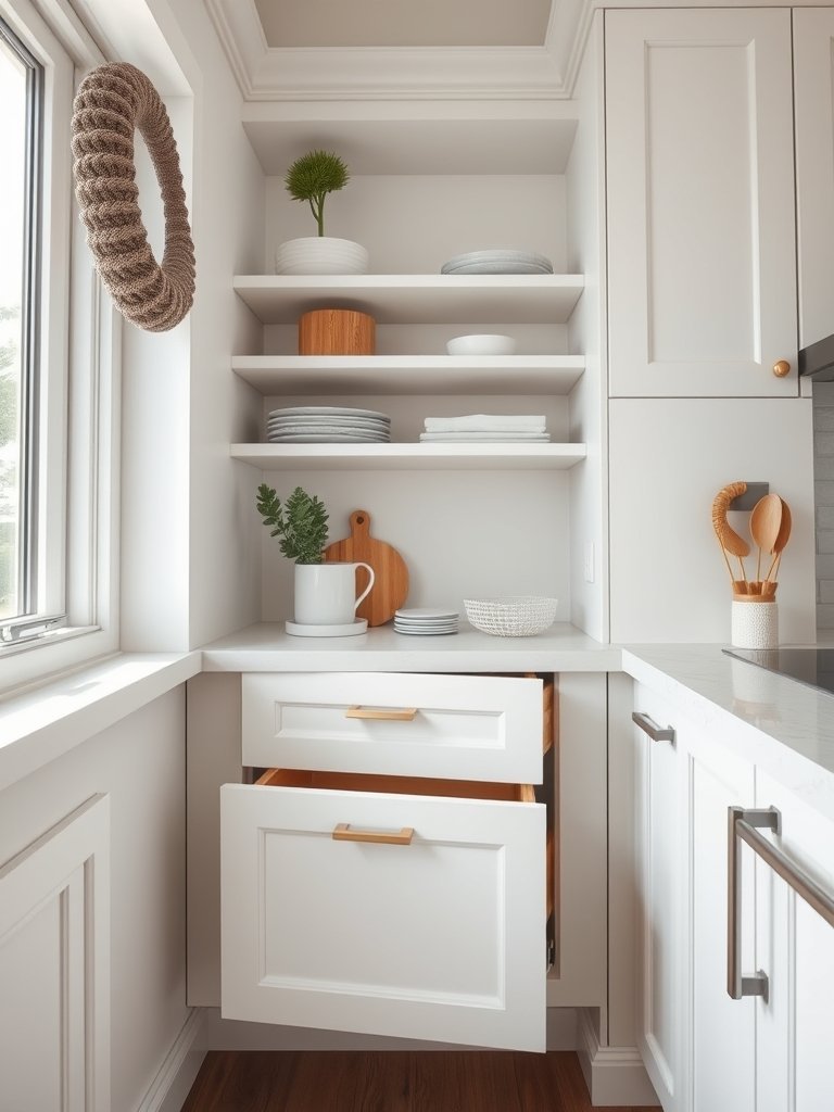 Pull Out Corner Drawers