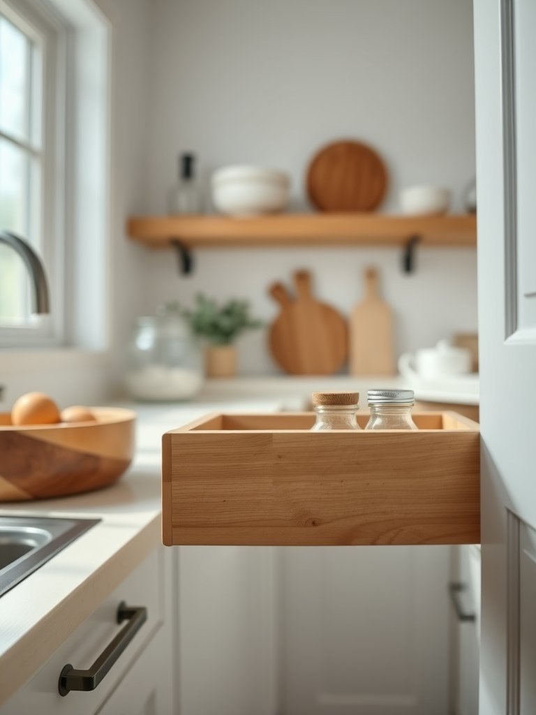 Pull Out Spice Drawers