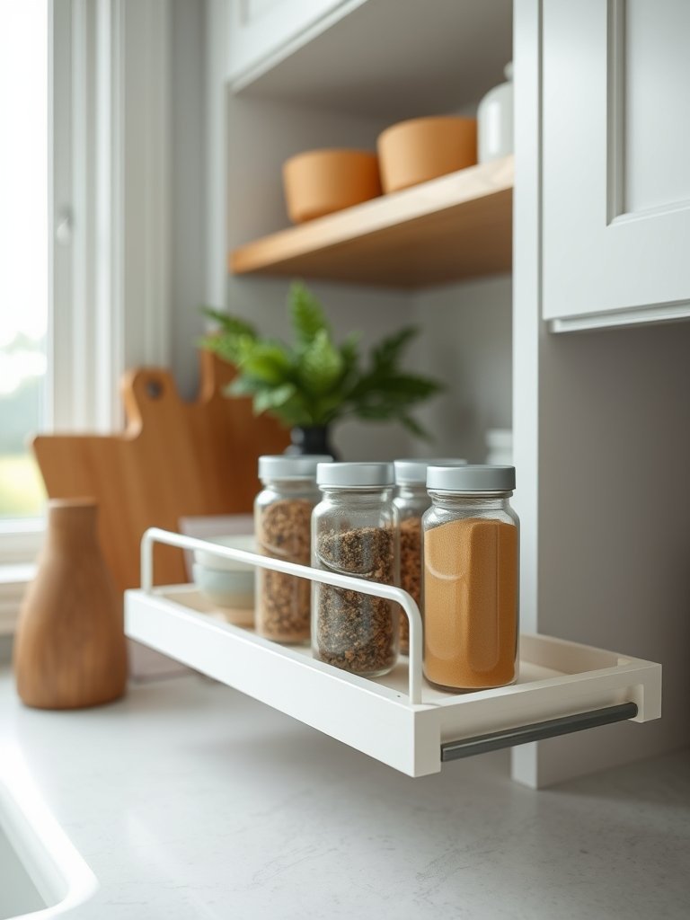 Pull Out Spice Racks