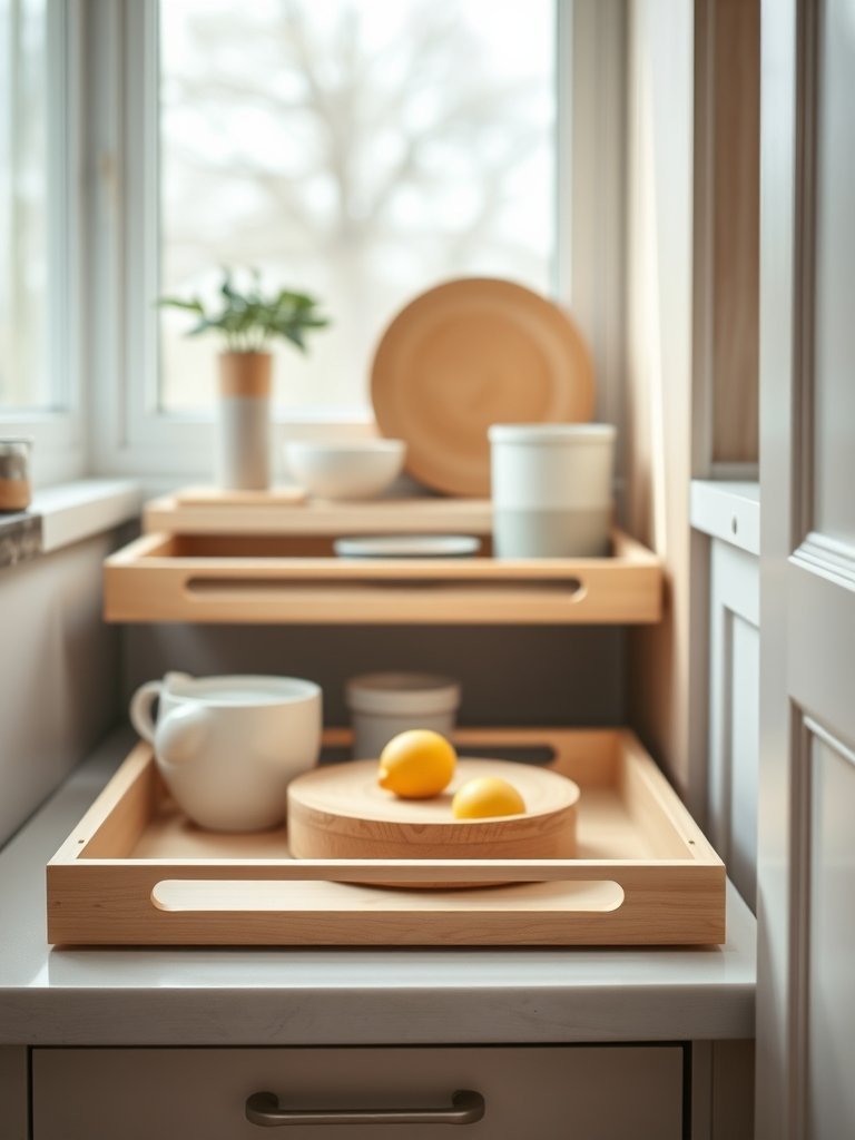 Pull Out Trays Save Backs