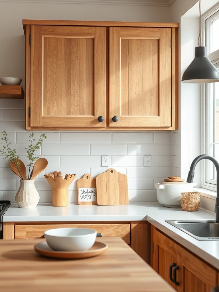 Reclaimed Wood Accent Cabinets