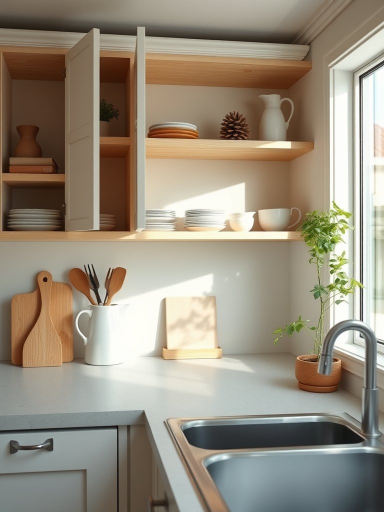 Remove Doors For Open Shelving
