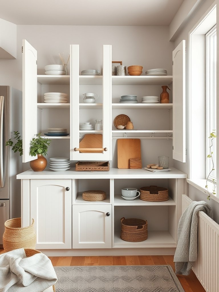 Removing Doors for Open Shelving