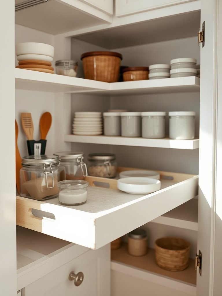 Roll Out Trays for Bulk Items
