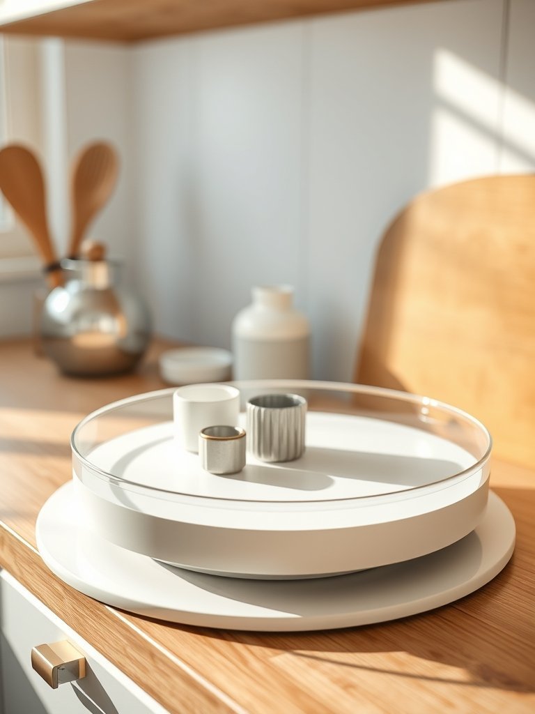 Rotating Lazy Susan Tray