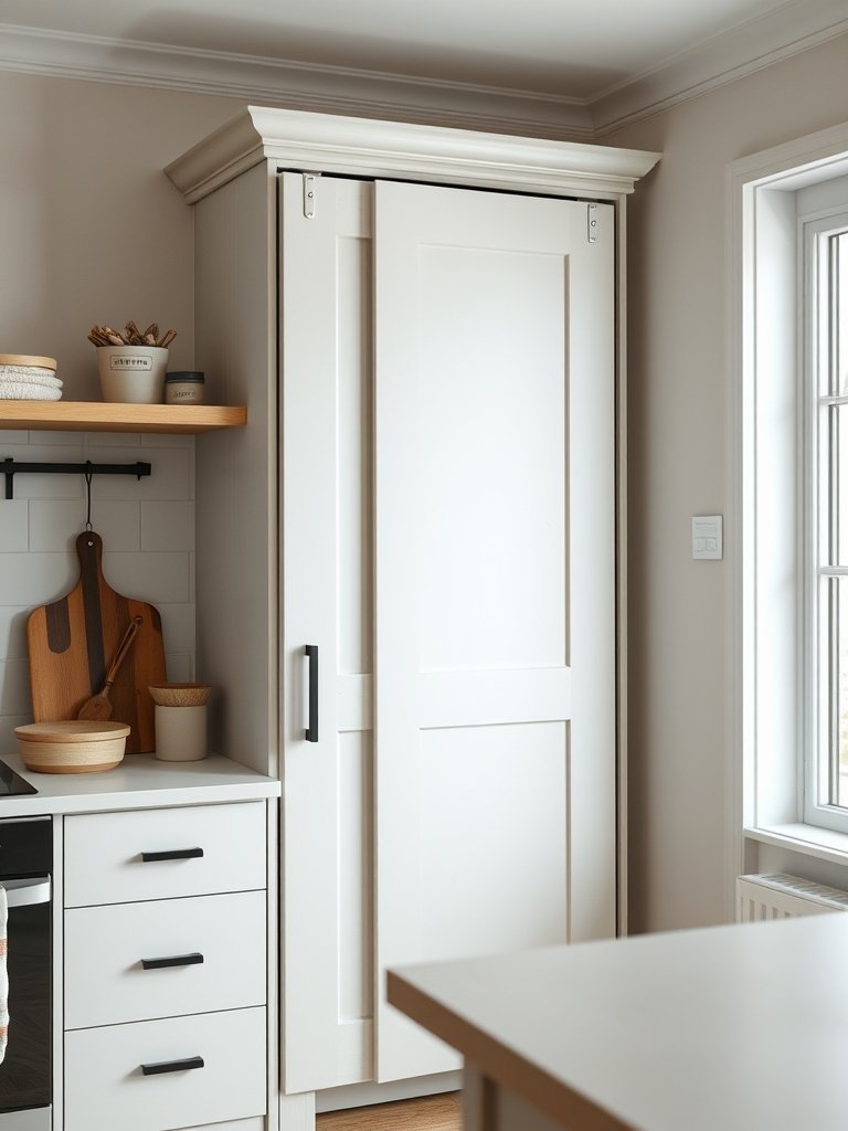 Sliding Tambour Door Cabinet