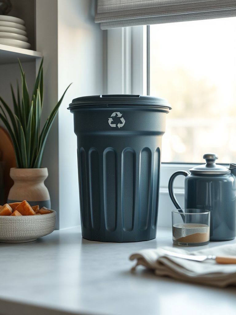 Slim Trash And Recycle
