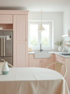 Soft Blush for Open Spaces