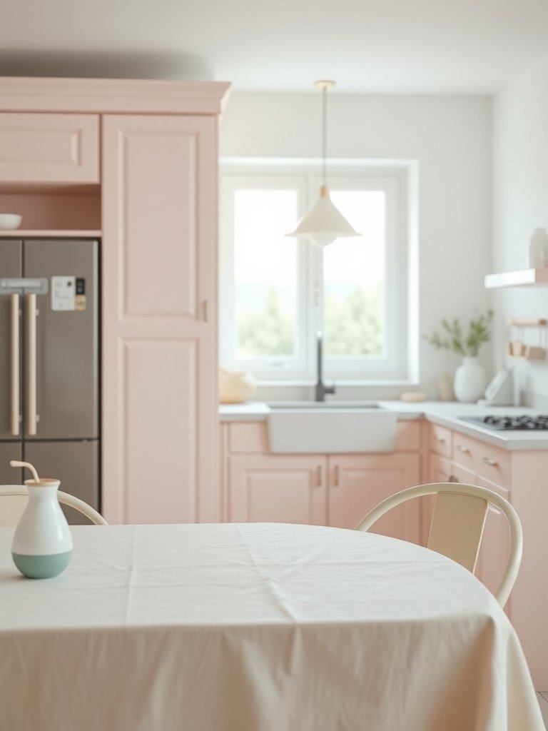 Soft Blush for Open Spaces