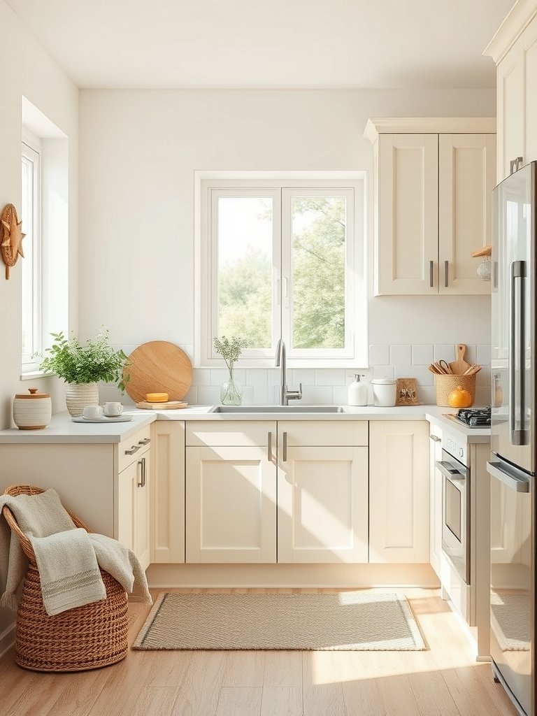 Soft Butter Cream for Small Spaces