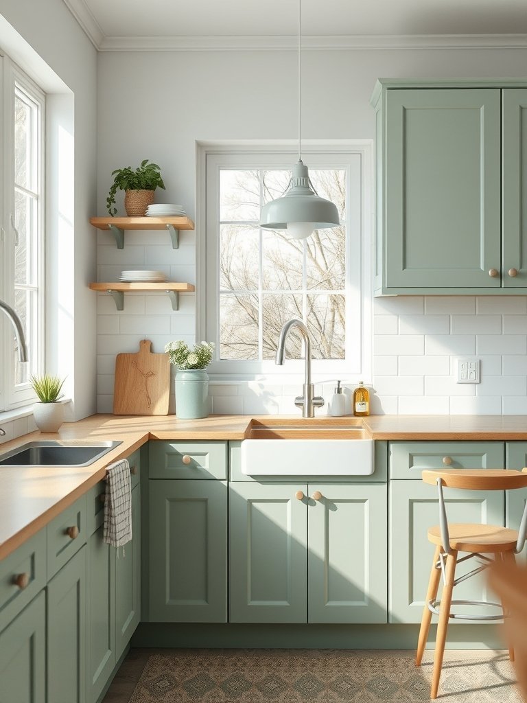 Soft Sage Green for Calm