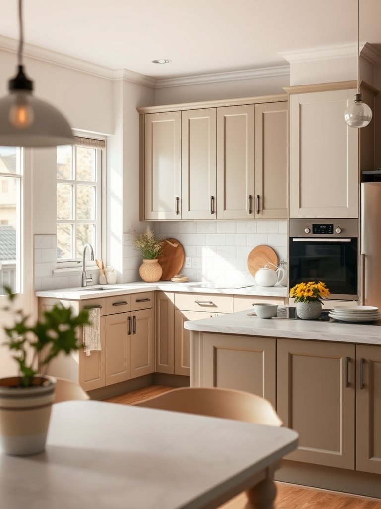 Sunset Tones For Warm Kitchens