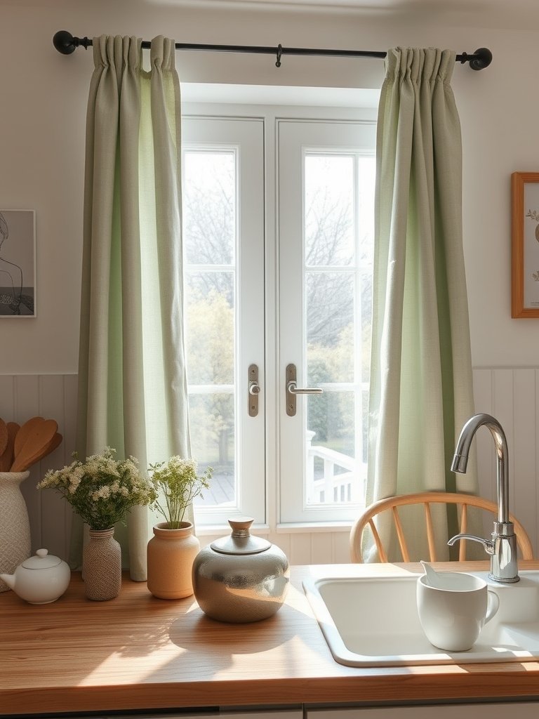 Swap Doors For Fabric Curtains