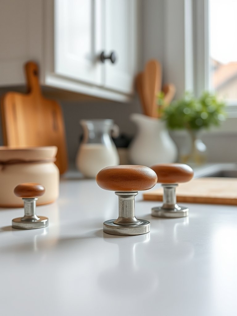Swap Standard Knobs For Leather Pulls