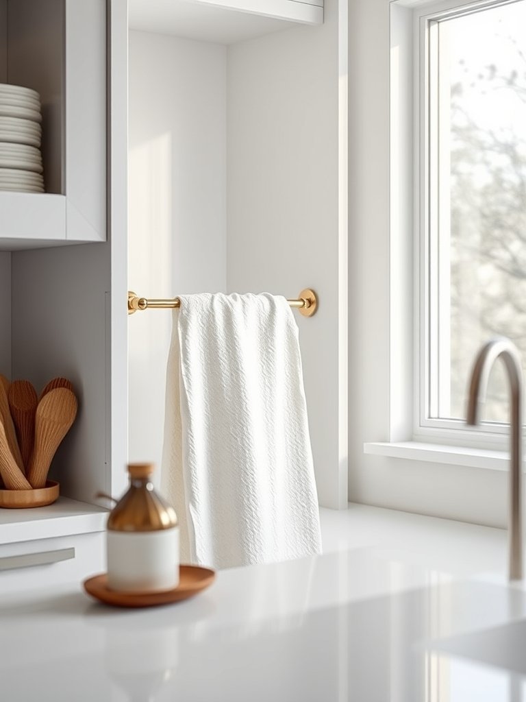Towel Bar Hidden Sliders