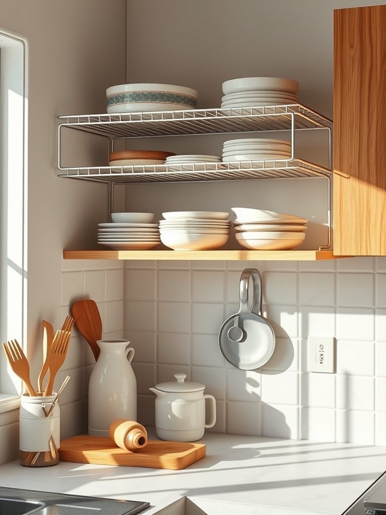 Try Custom Corner Wire Racks