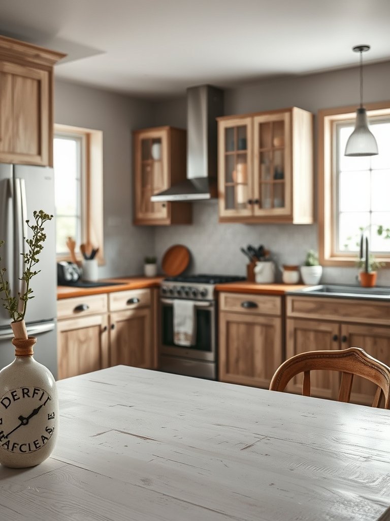 Try Distressed Wood Finishes