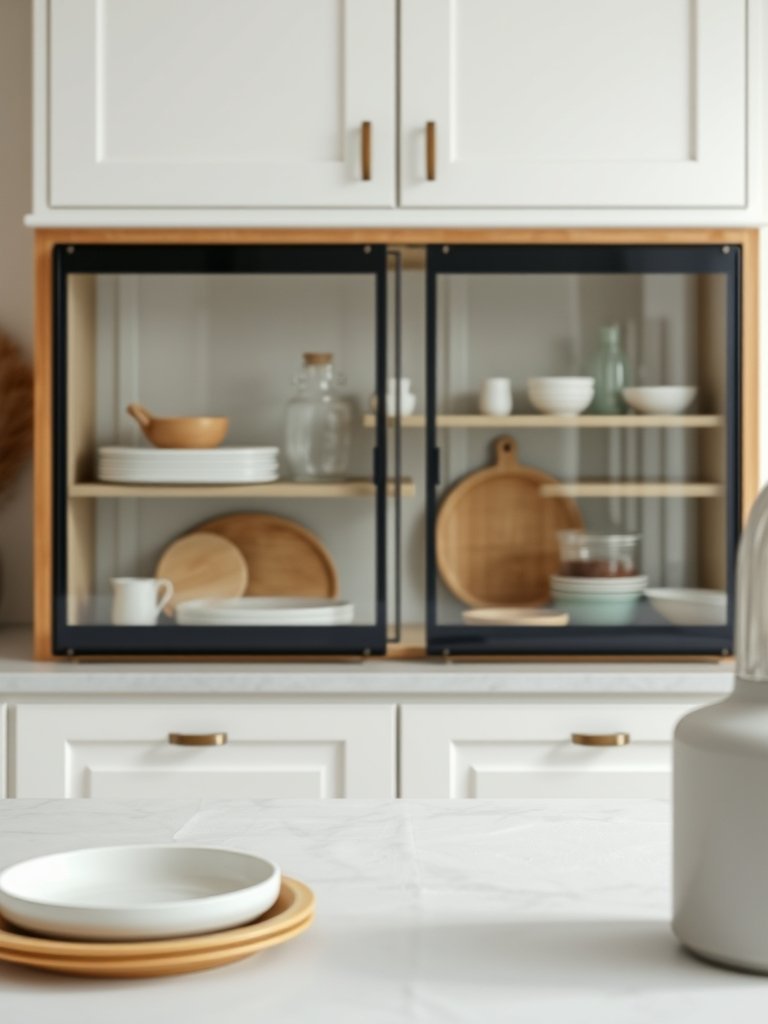Try Glass Fronts for Display