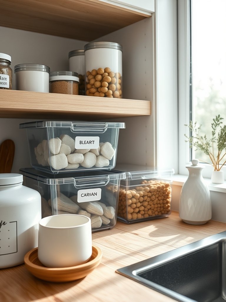Try Labeling Your Clear Bins