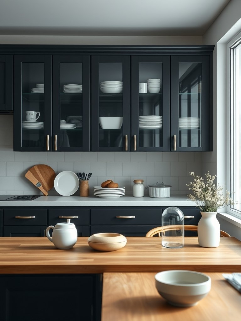 Use Glass Front Cabinet Doors