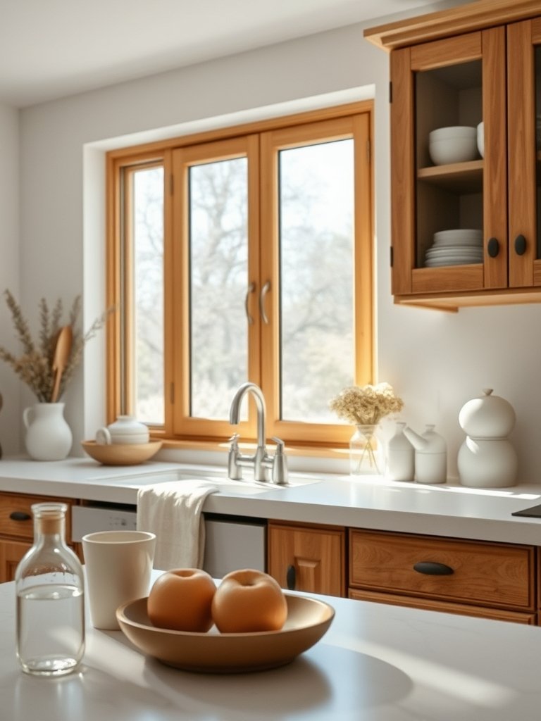 Use Glass Inserts in Wood Frames