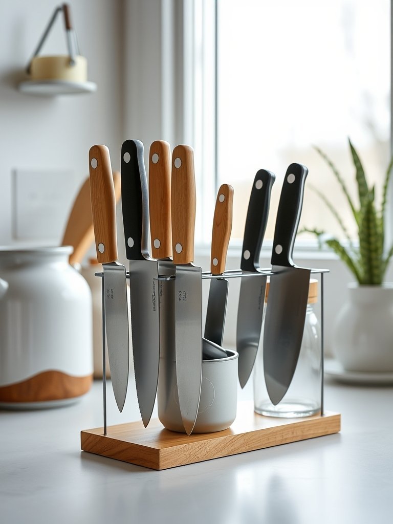Use Magnetic Knife Racks