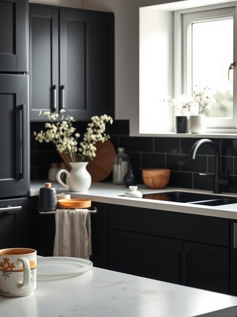 Use Matte Black for Drama