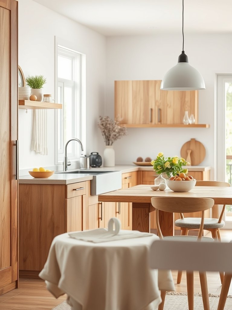 Use Natural Finishes for Soft Light