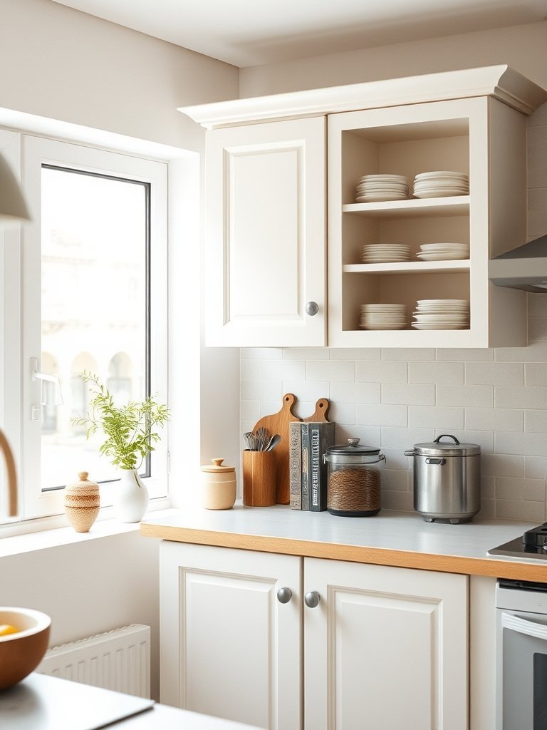 Use The Space Above Cabinets