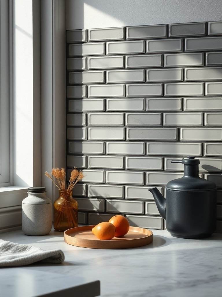 Vertical Stacked Rectangular Tile