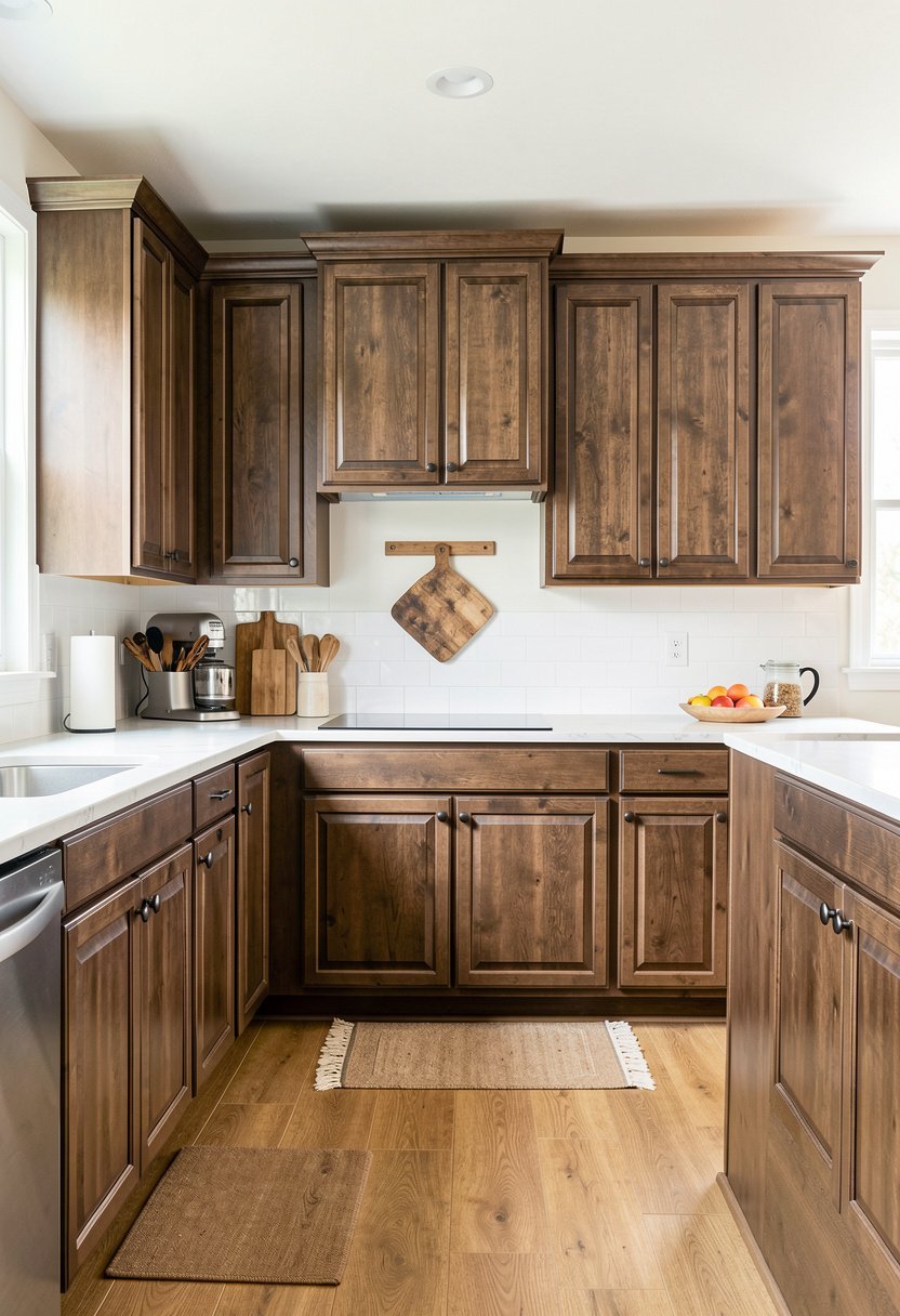Add a Distressed Brown Look