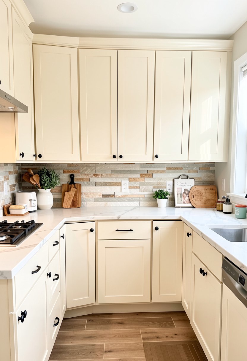 Add a Statement Stone Backsplash