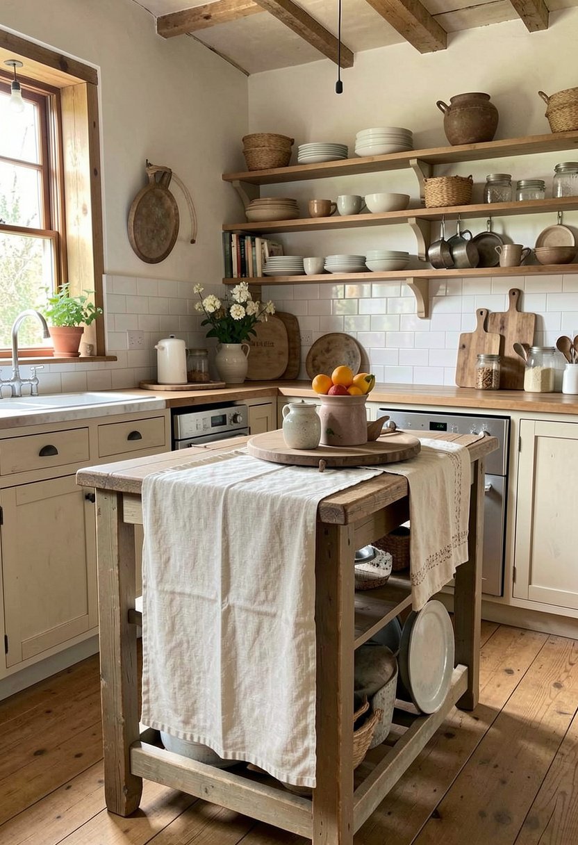 Add a Vintage Linen Towel