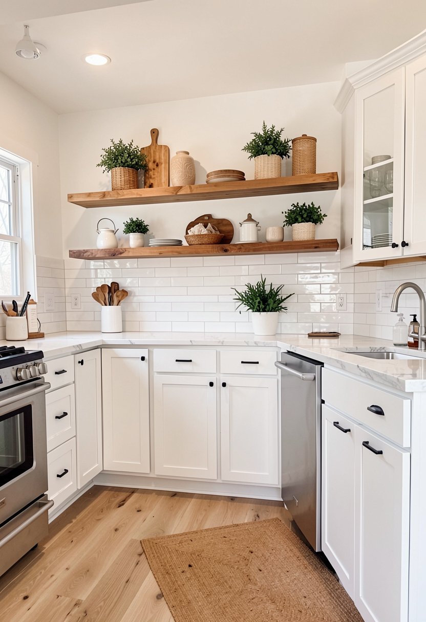 Add a Wooden Floating Shelf