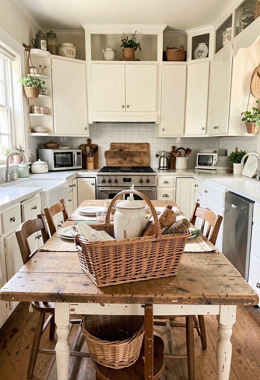 Add a Woven Market Basket