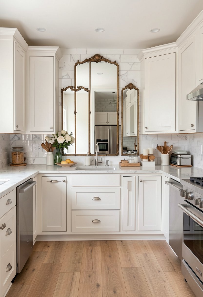 Add Antique Mirror Panels