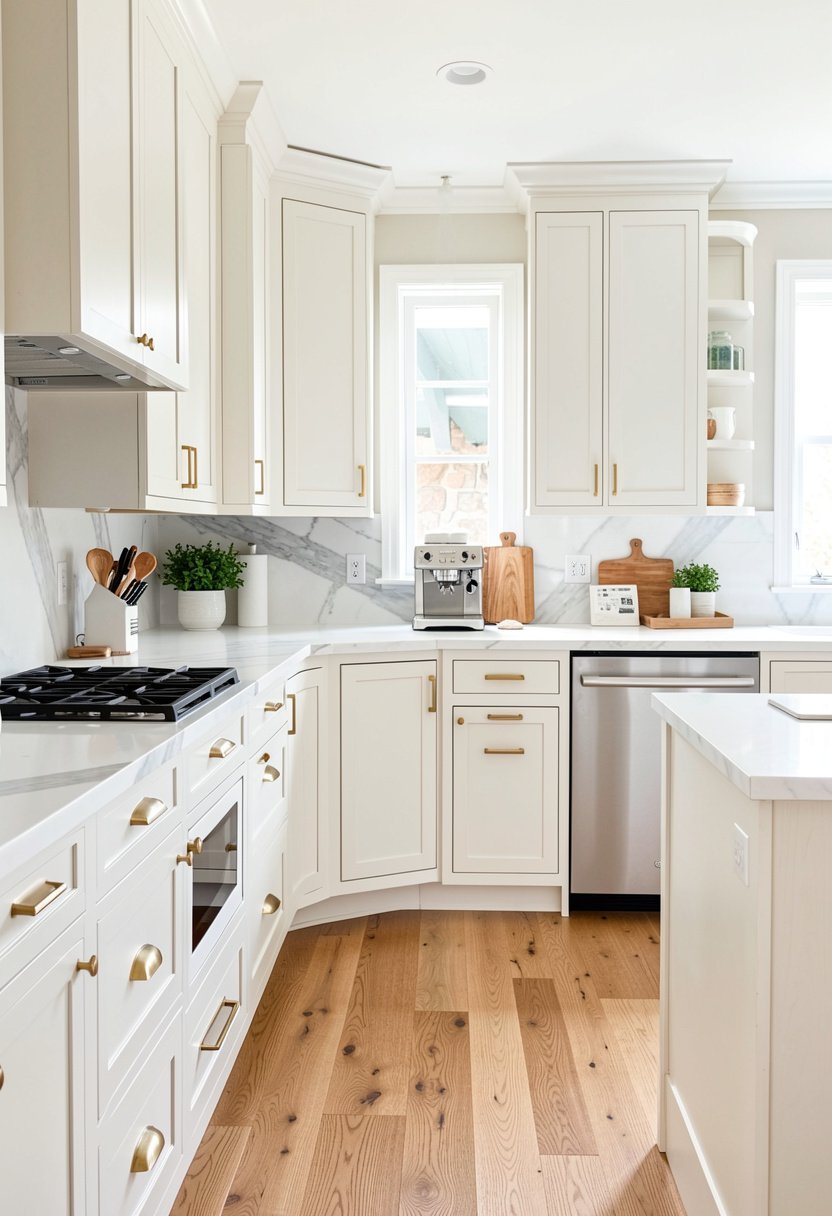 Add Brass Hardware for a Rich Look