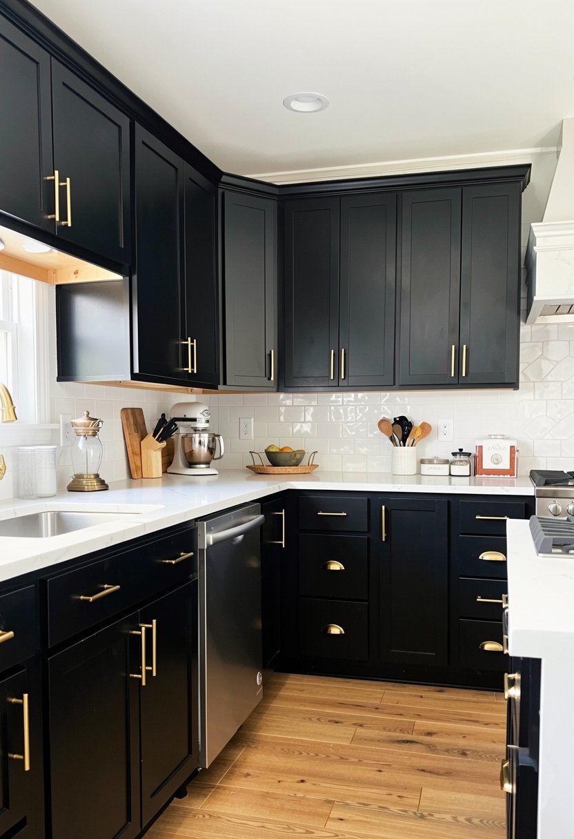 Add Brass Hardware for a Rich Look