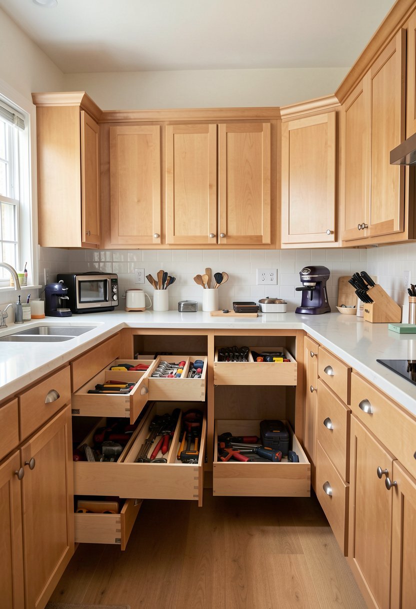 Add Drawer Organizers for Tools