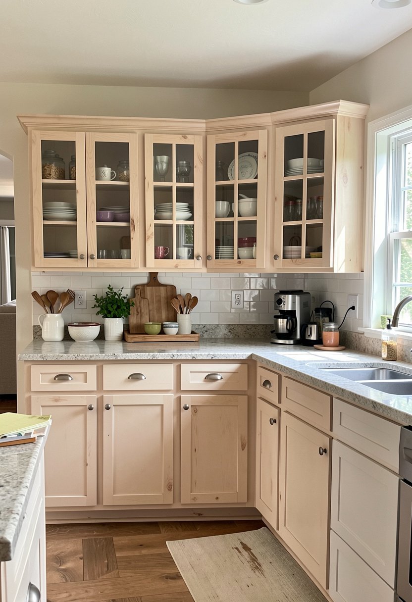 Add Glass Cabinet Inserts