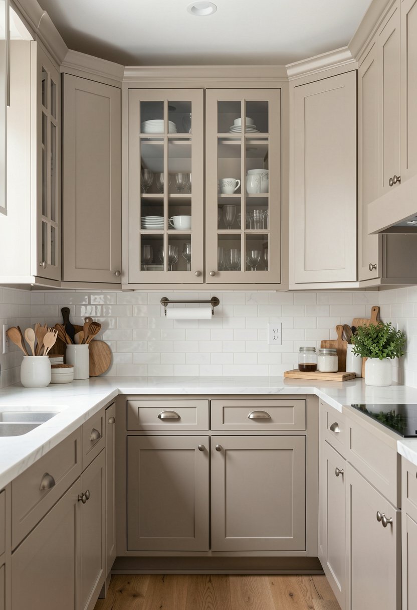 Add Glass Fronts to Break Things Up