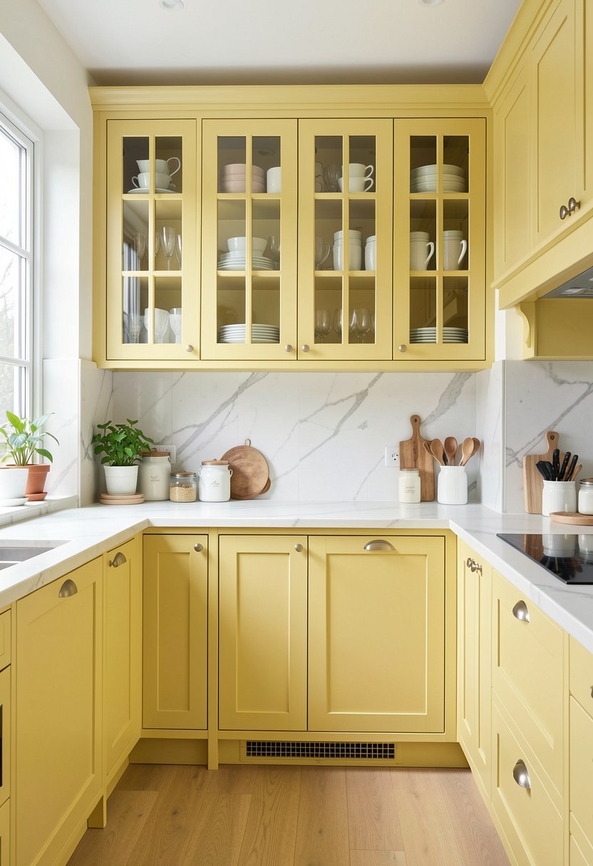 Add Glass Fronts to Cabinets