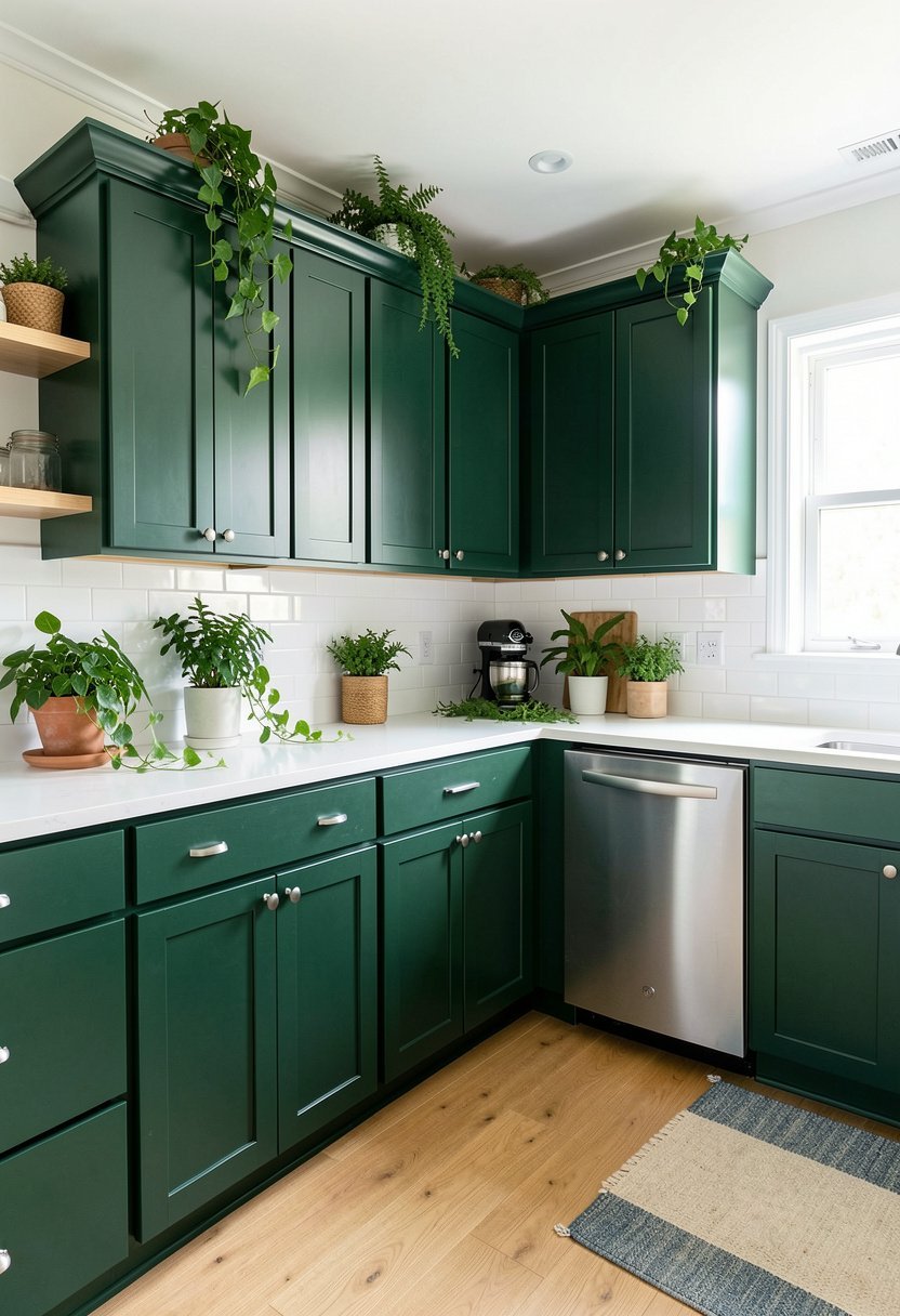 Add Greenery On Your Counters