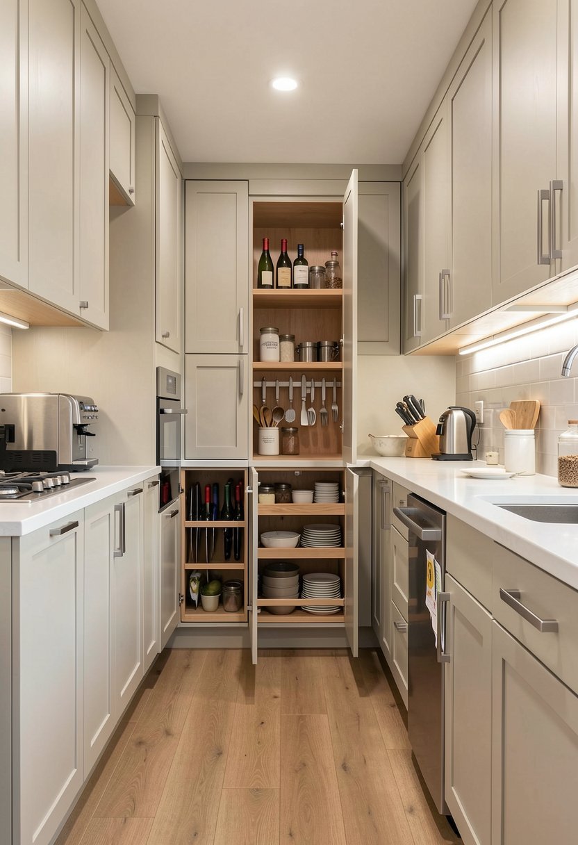 Add Hidden Knife Storage